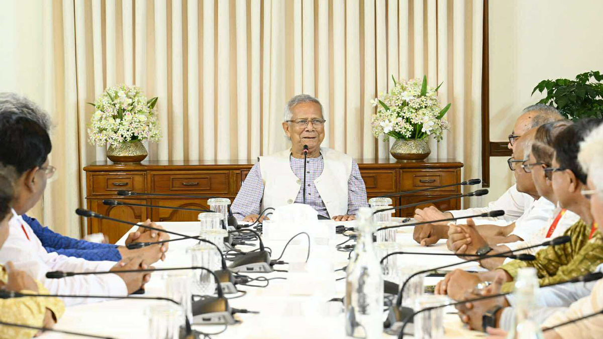 প্রধান উপদেষ্টার নেতৃত্বে অভ্যন্তরীণ আলোচনায় দ্বিতীয় সারির নেতারা